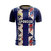 Sublimated Football Shirt design 5